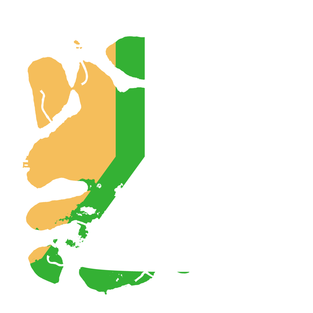 Biome Rust Map: Procedural Map, Size: 3500, Seed: 724774206