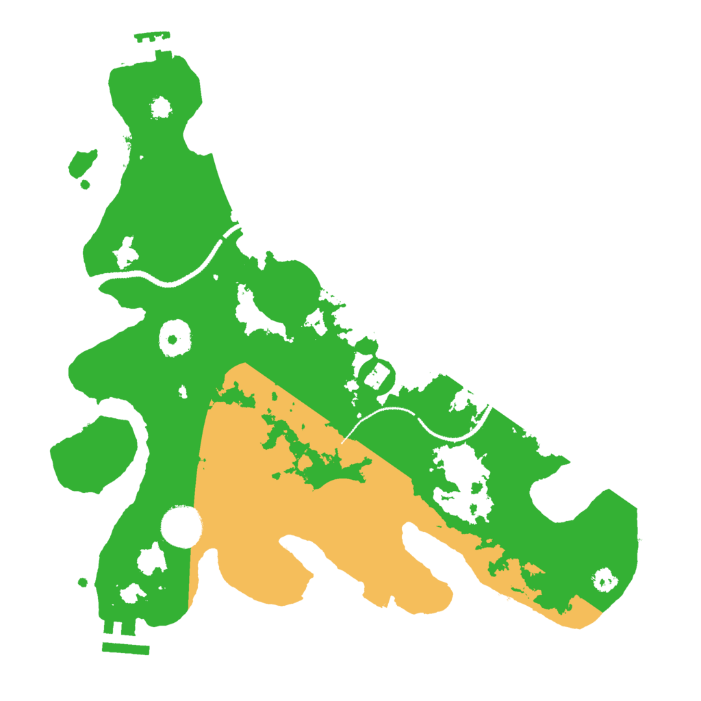 Biome Rust Map: Procedural Map, Size: 3000, Seed: 1212077058
