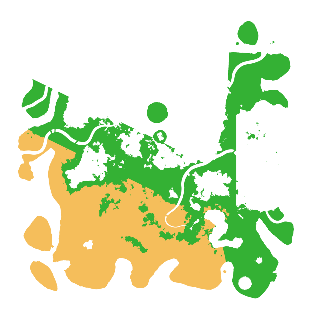 Biome Rust Map: Procedural Map, Size: 4250, Seed: 27026