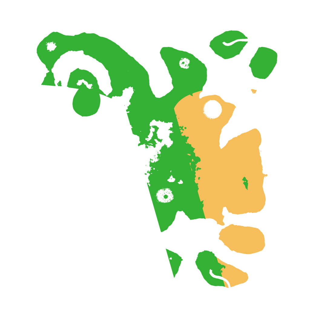 Biome Rust Map: Procedural Map, Size: 3000, Seed: 887721491