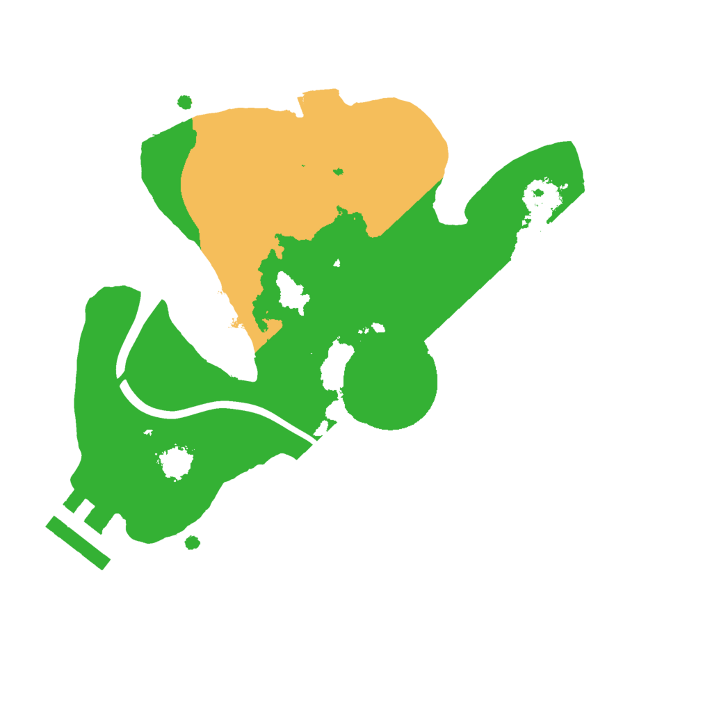 Biome Rust Map: Procedural Map, Size: 2000, Seed: 1026072653