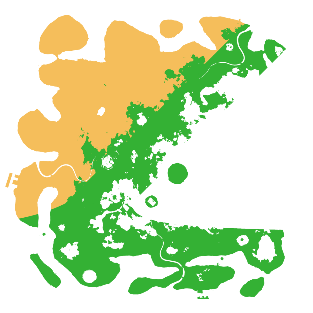 Biome Rust Map: Procedural Map, Size: 4250, Seed: 1997602594