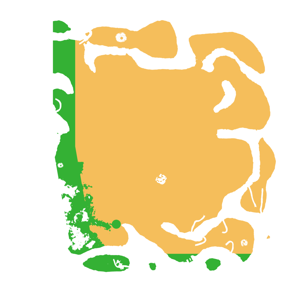 Biome Rust Map: Procedural Map, Size: 4300, Seed: 2723413