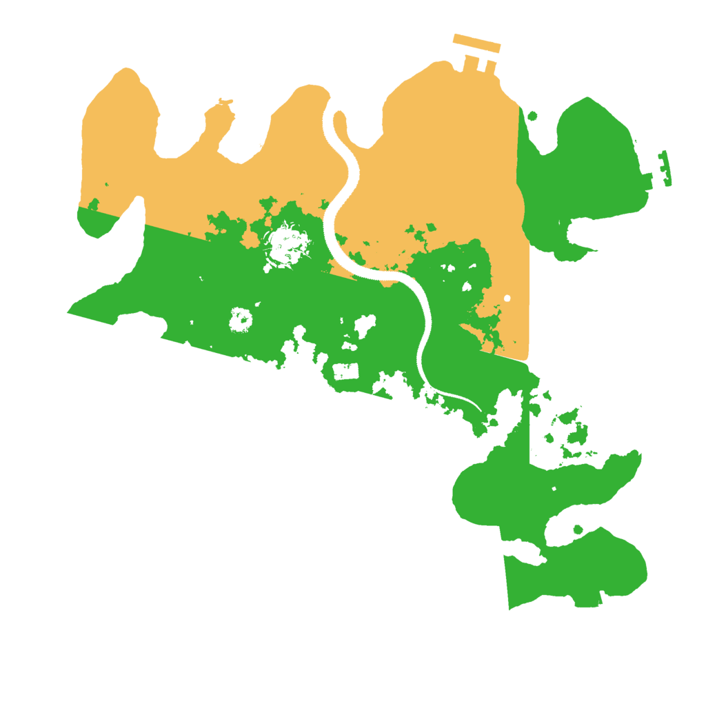 Biome Rust Map: Procedural Map, Size: 3000, Seed: 149522586