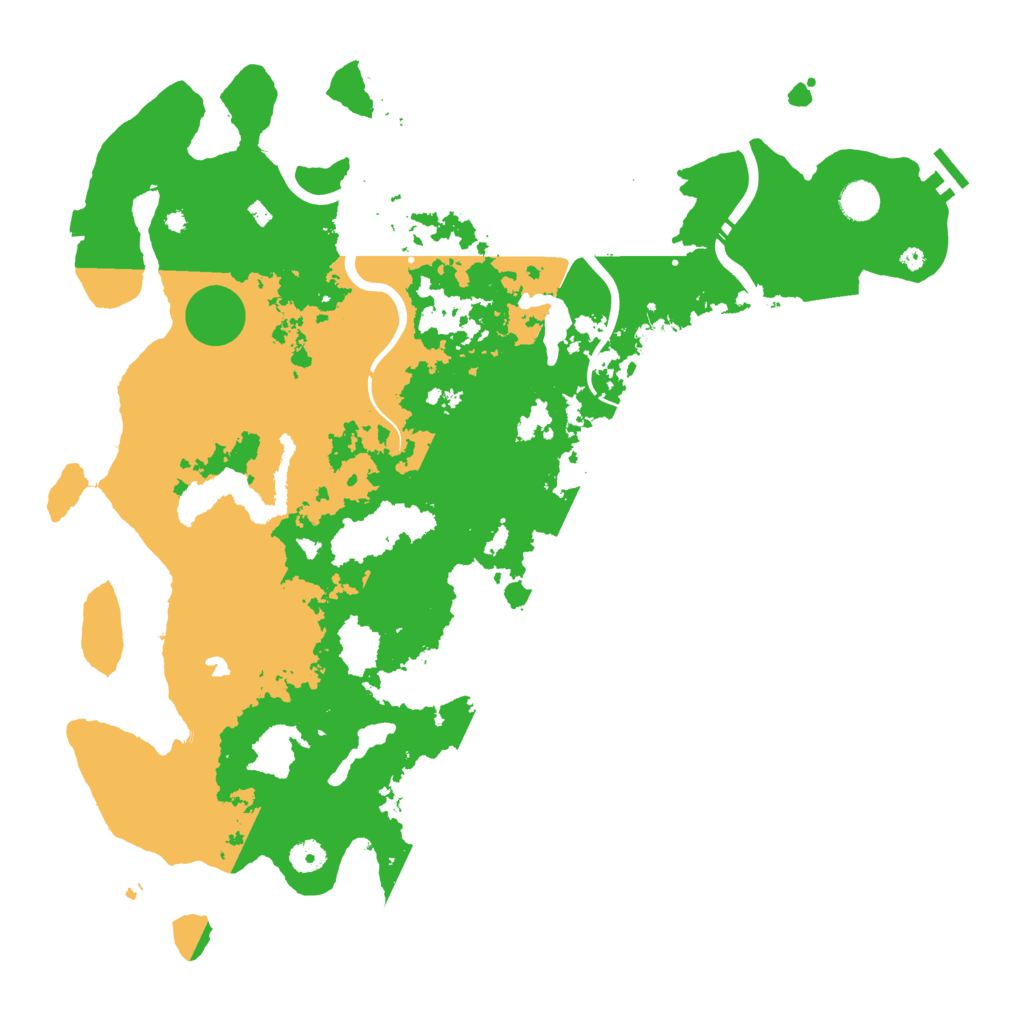 Biome Rust Map: Procedural Map, Size: 4500, Seed: 1719916246