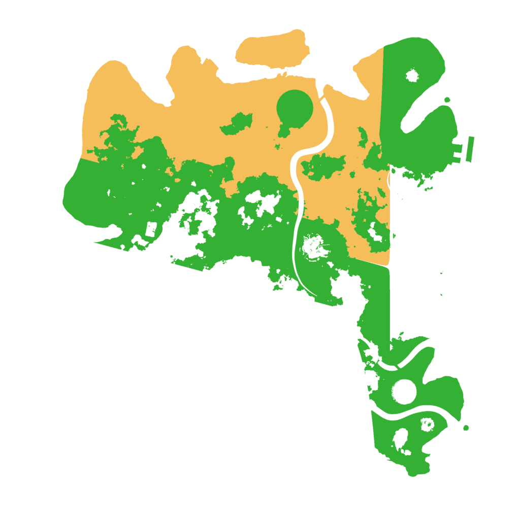 Biome Rust Map: Procedural Map, Size: 3750, Seed: 981065016