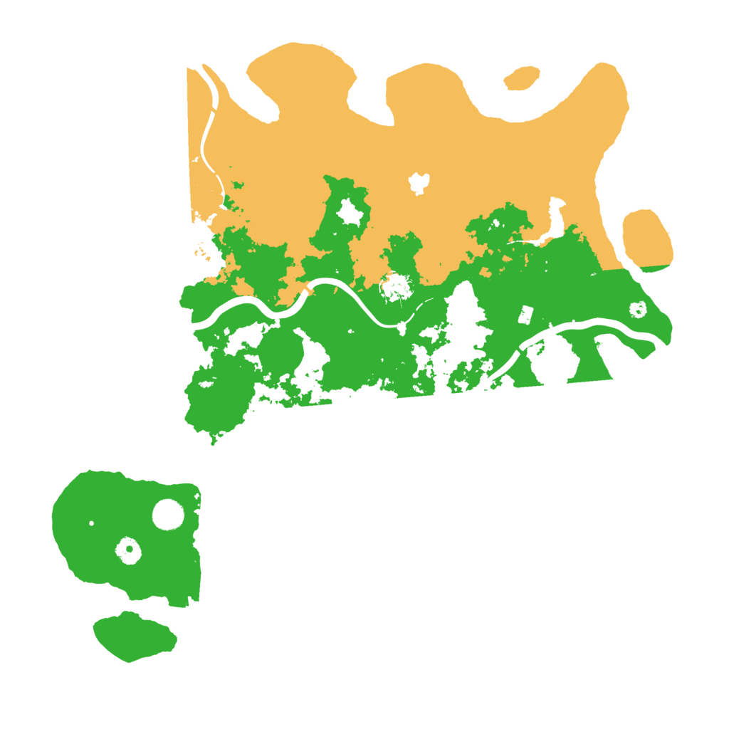 Biome Rust Map: Procedural Map, Size: 4250, Seed: 751351
