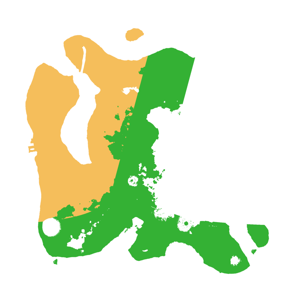 Biome Rust Map: Procedural Map, Size: 3000, Seed: 1179228851