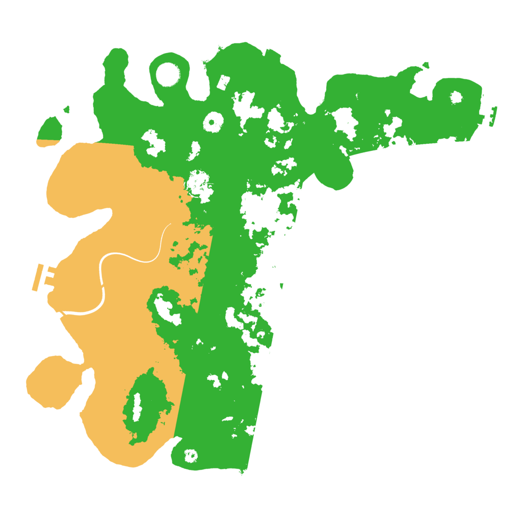 Biome Rust Map: Procedural Map, Size: 3850, Seed: 80805382