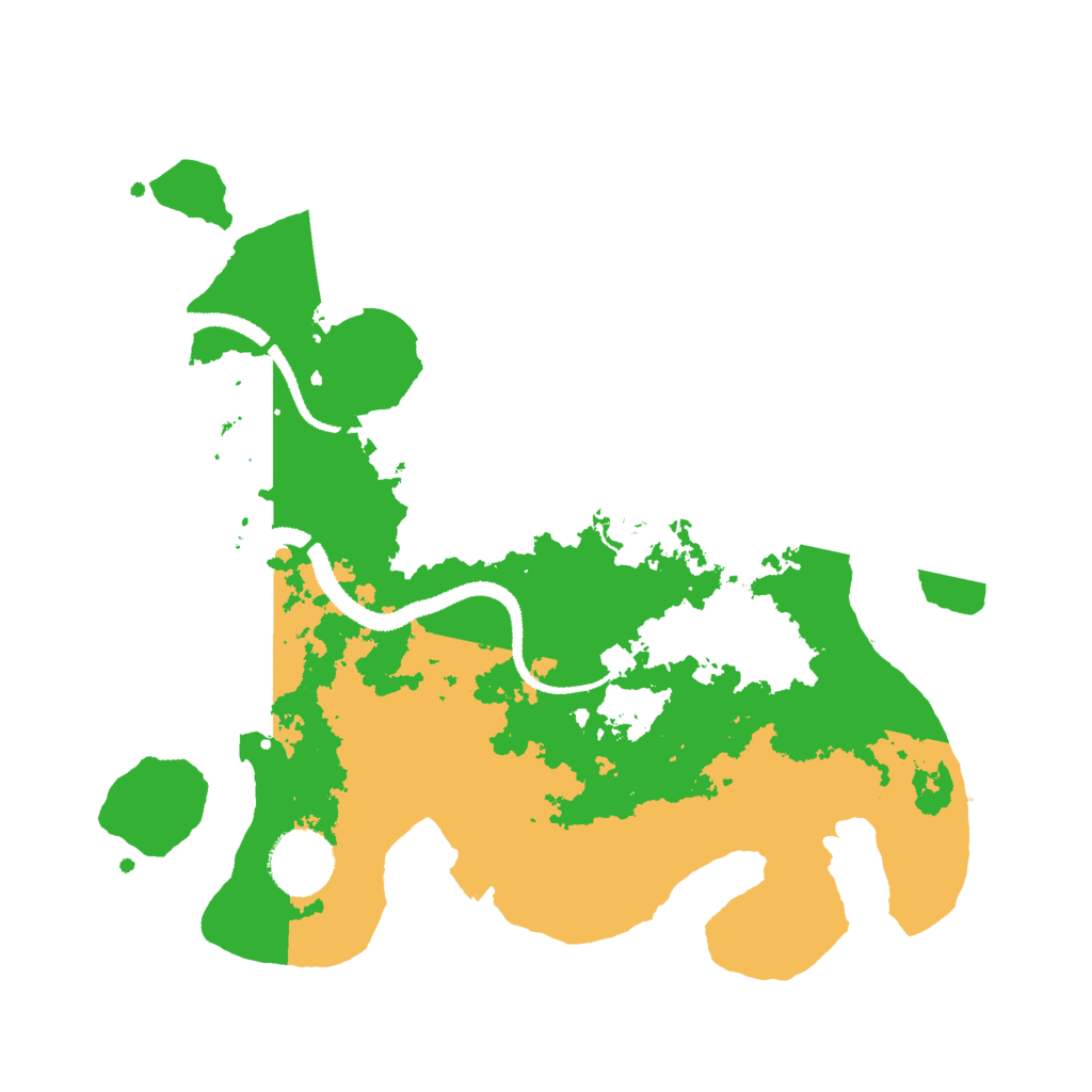 Biome Rust Map: Procedural Map, Size: 3000, Seed: 892011481