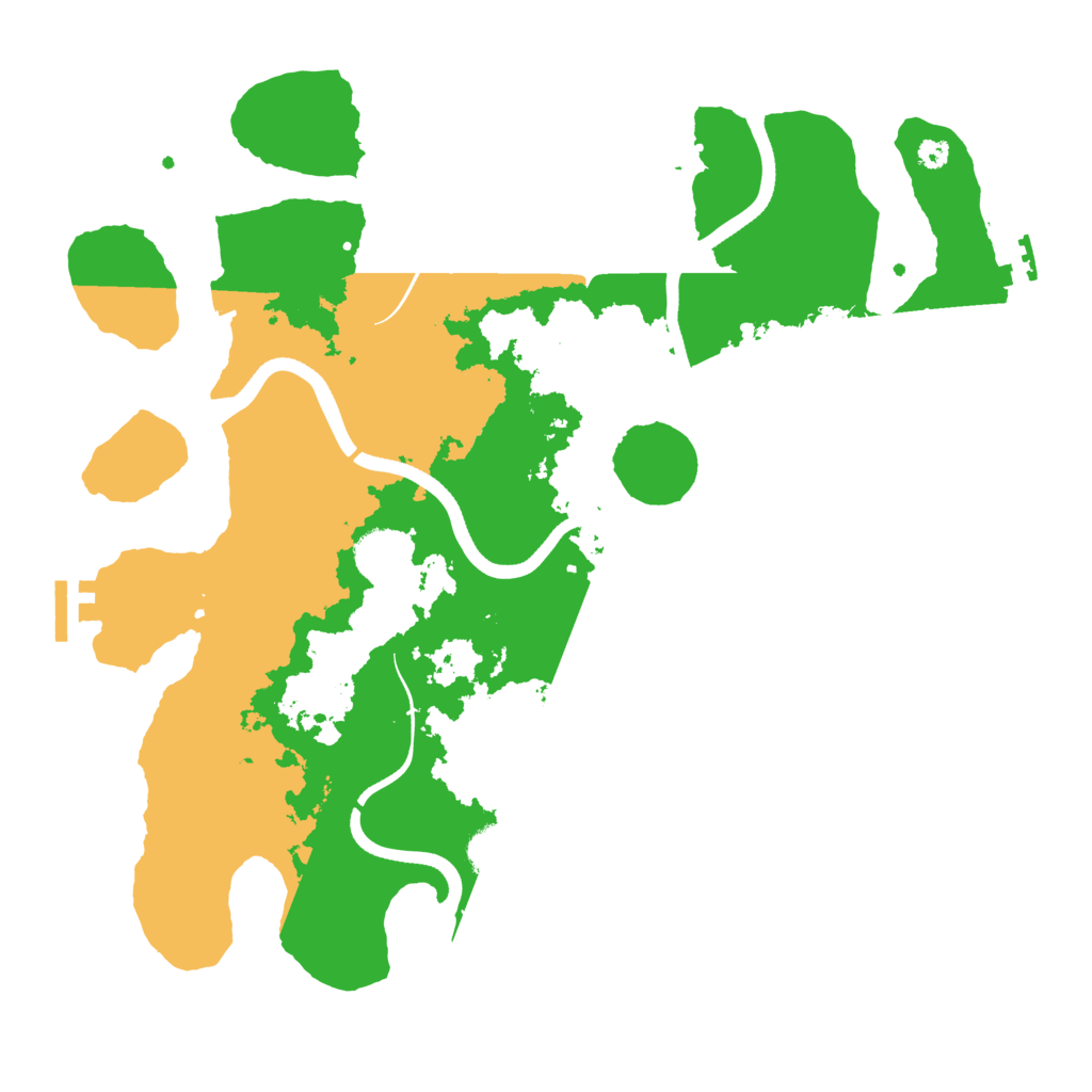 Biome Rust Map: Procedural Map, Size: 3600, Seed: 34058900