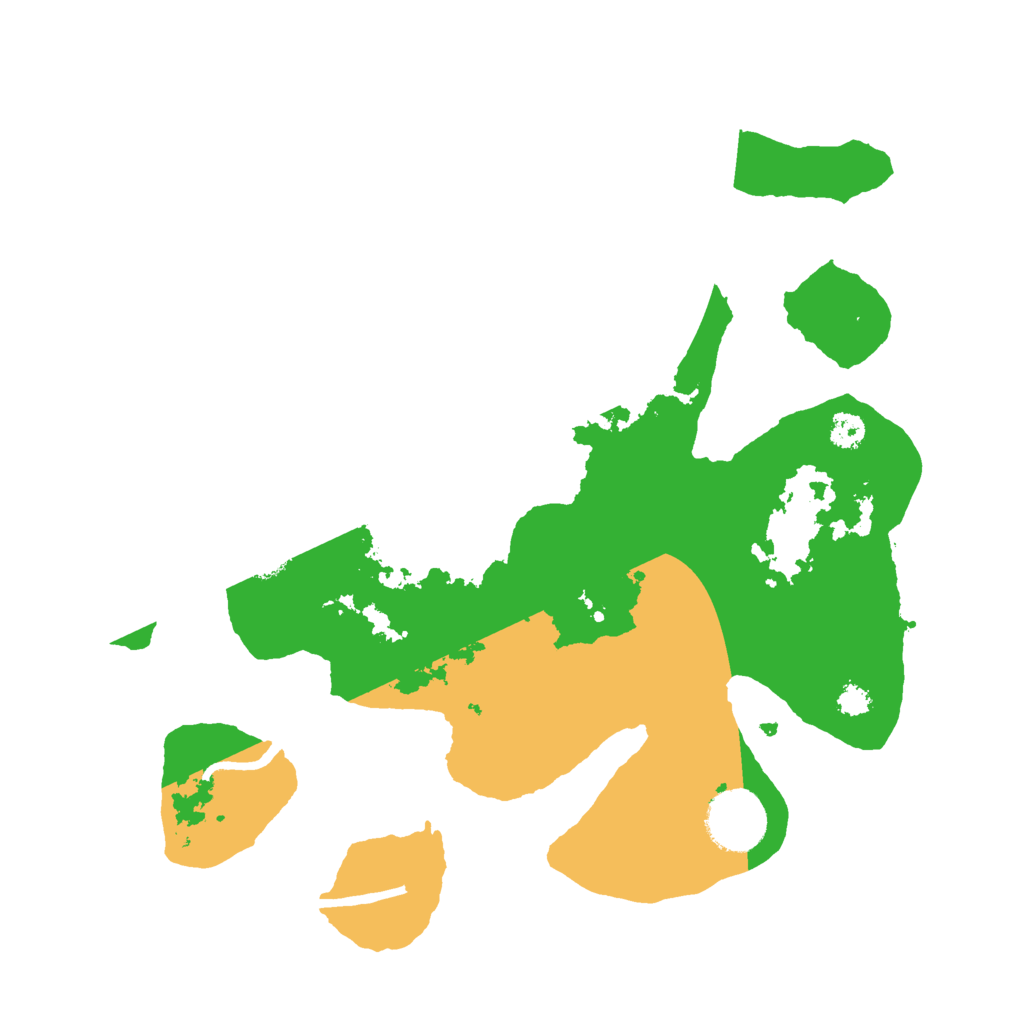 Biome Rust Map: Procedural Map, Size: 3000, Seed: 2003481555