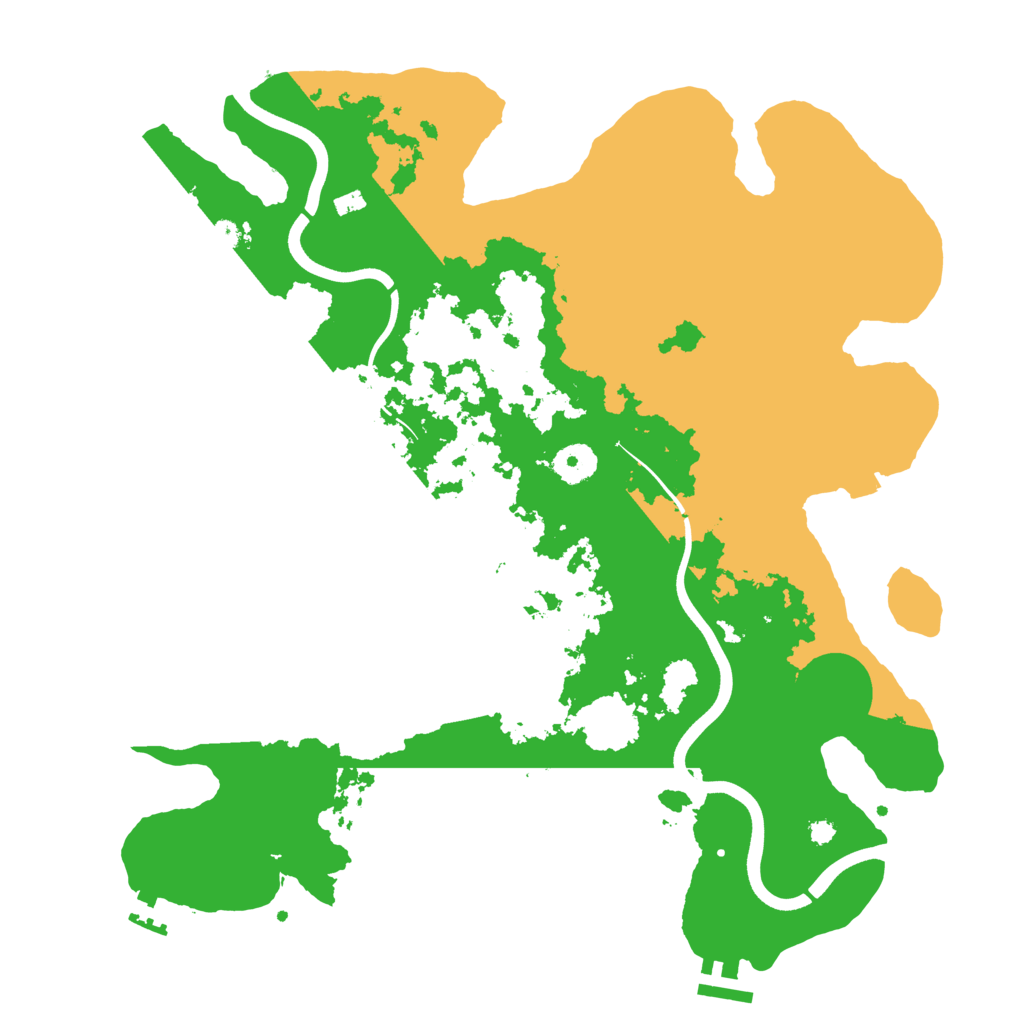 Biome Rust Map: Procedural Map, Size: 3750, Seed: 1118225072