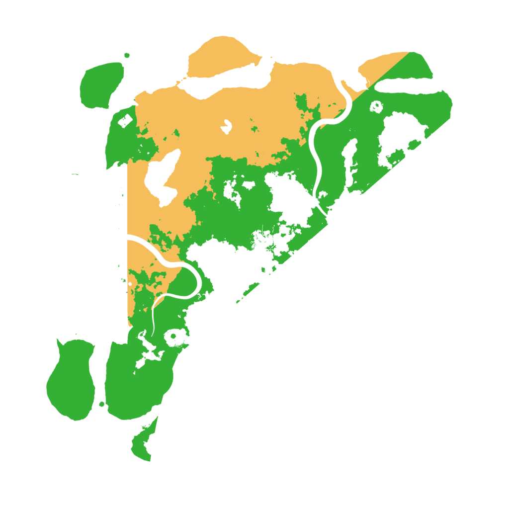 Biome Rust Map: Procedural Map, Size: 4000, Seed: 9812