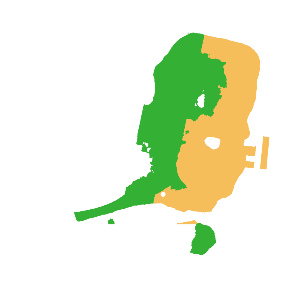 Biome Rust Map: Procedural Map, Size: 1850, Seed: 434907428