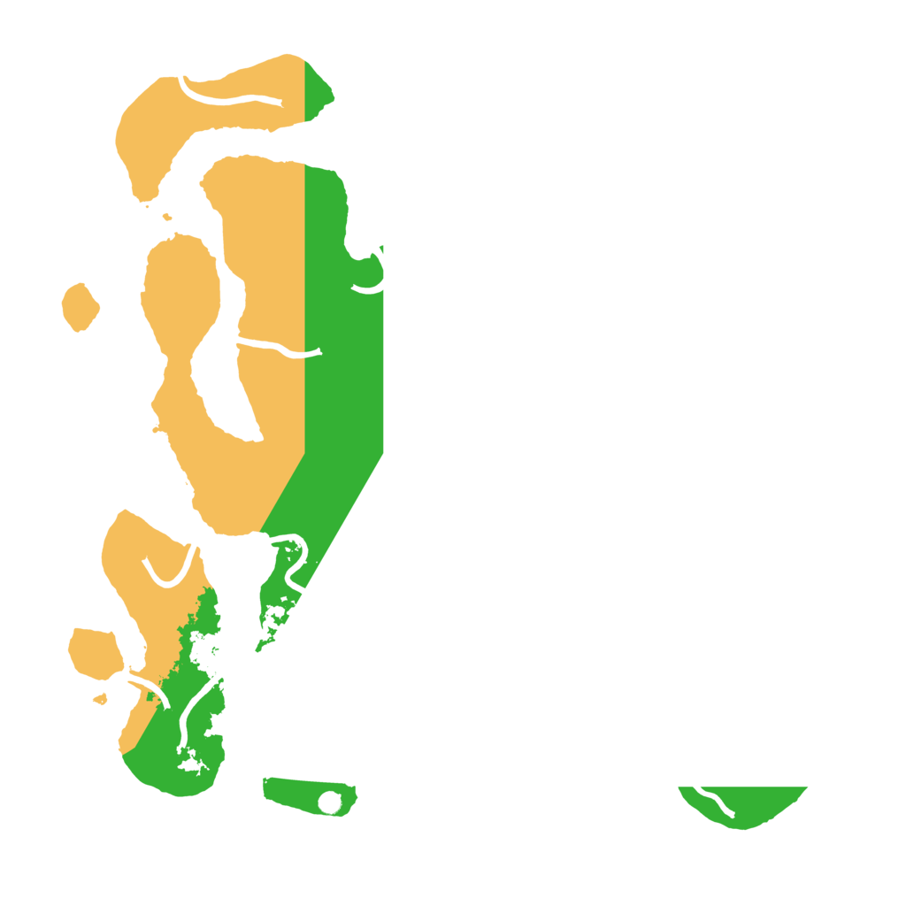 Biome Rust Map: Procedural Map, Size: 3500, Seed: 13747532