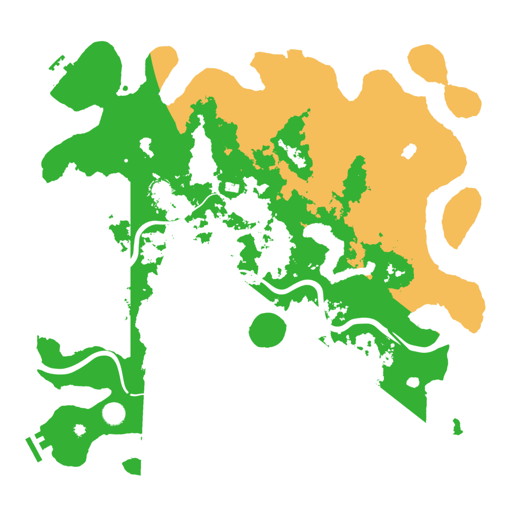 Biome Rust Map: Procedural Map, Size: 4000, Seed: 6196588