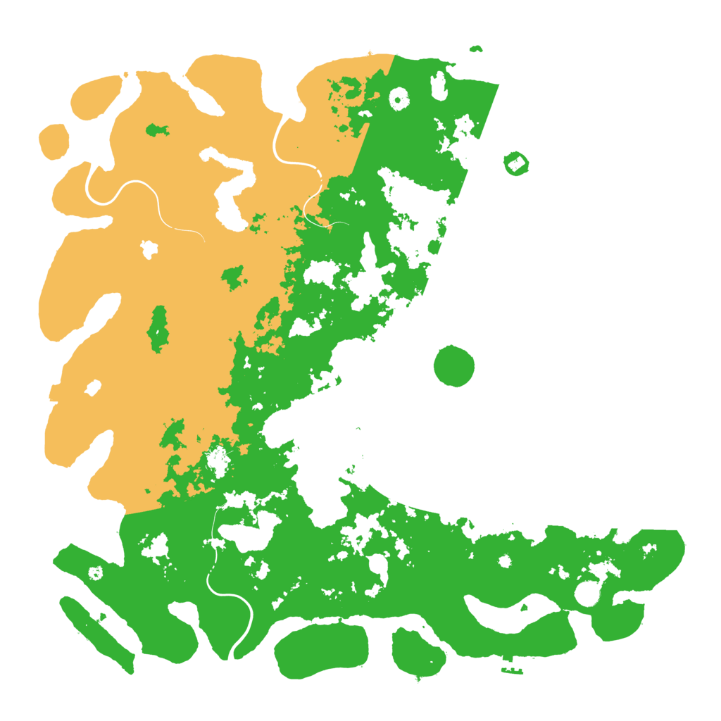 Biome Rust Map: Procedural Map, Size: 5000, Seed: 741776