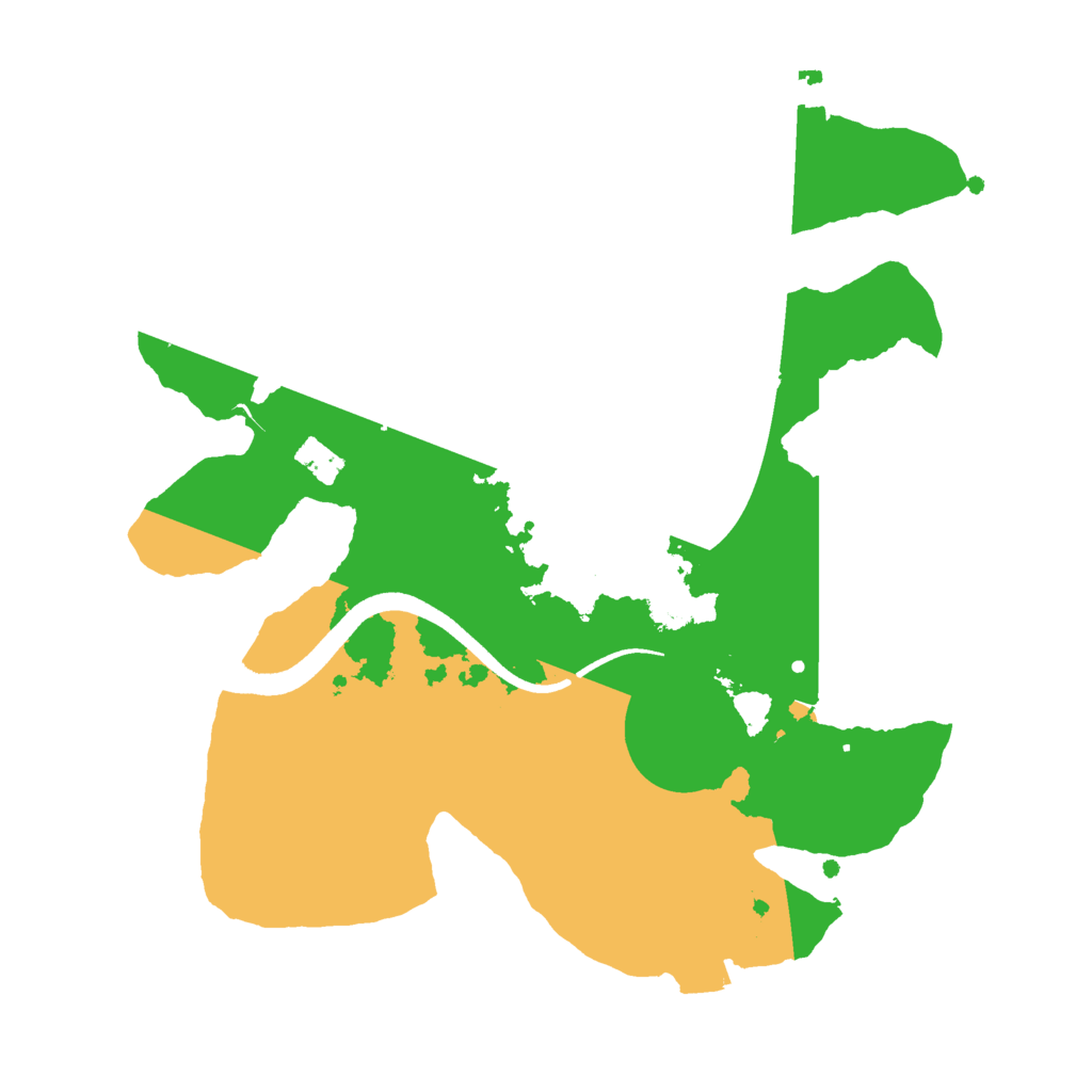 Biome Rust Map: Procedural Map, Size: 2500, Seed: 49538592