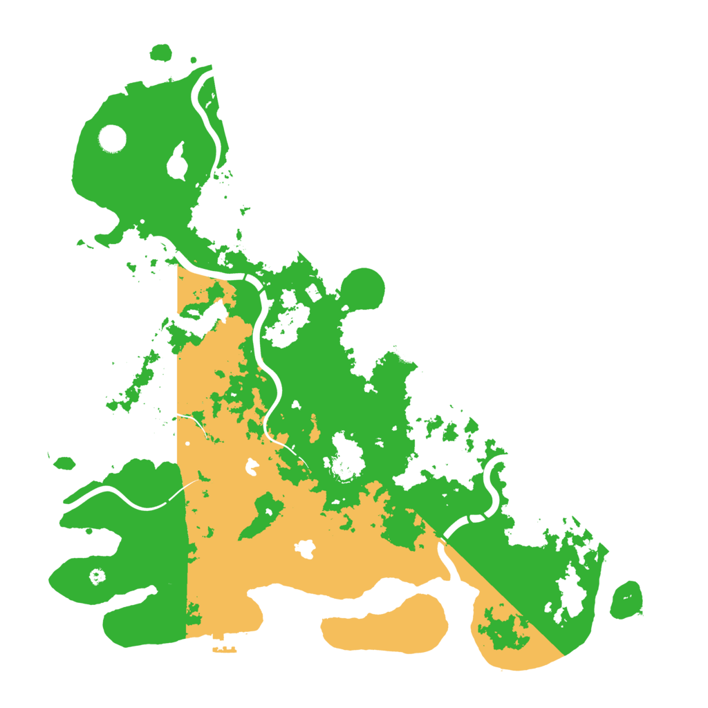 Biome Rust Map: Procedural Map, Size: 4500, Seed: 347011