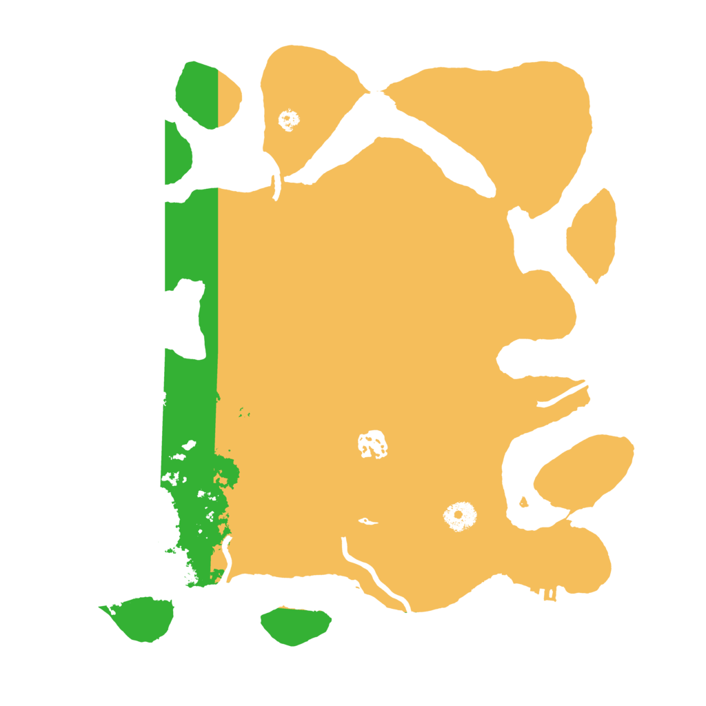 Biome Rust Map: Procedural Map, Size: 3500, Seed: 481783518