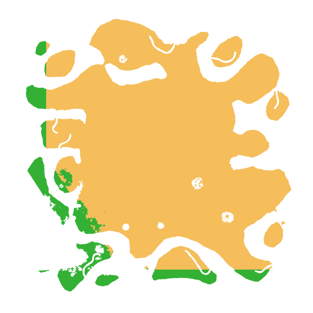 Biome Rust Map: Procedural Map, Size: 4000, Seed: 638843