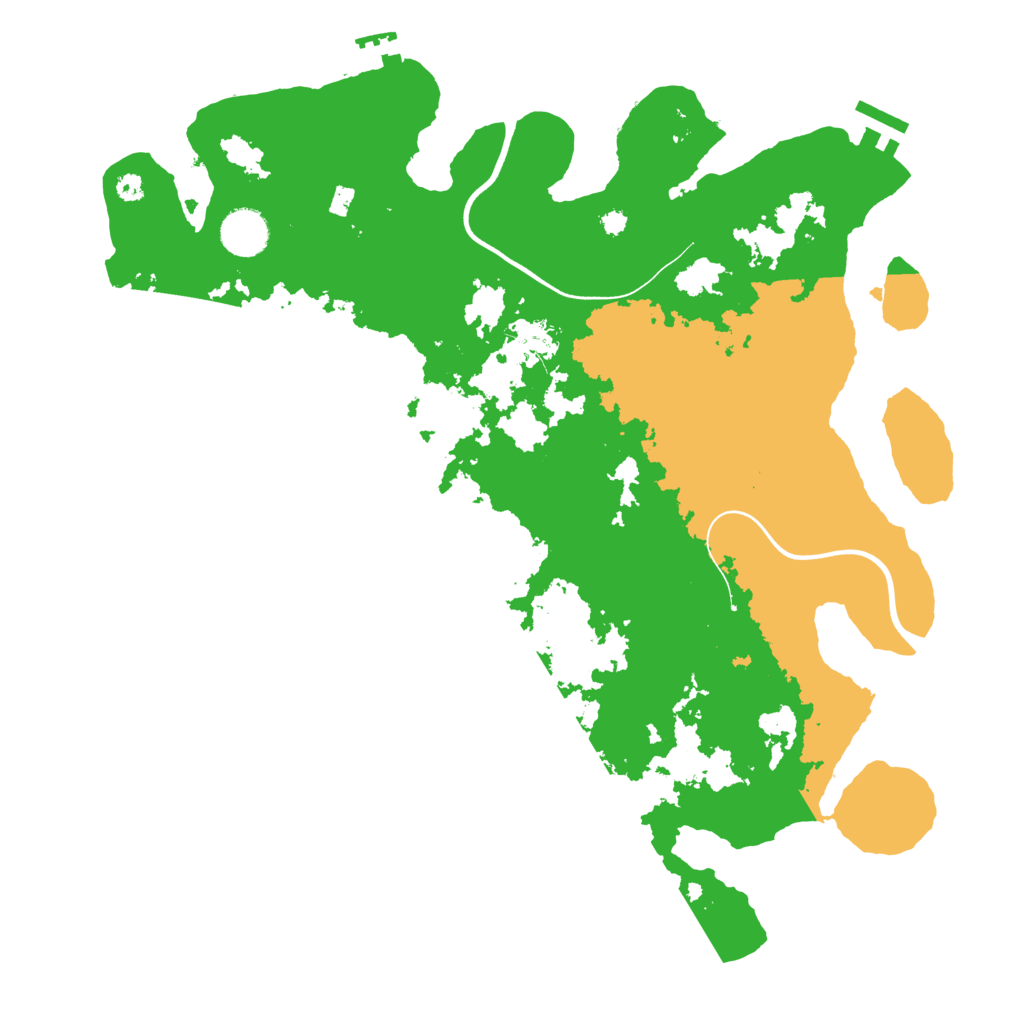 Biome Rust Map: Procedural Map, Size: 3750, Seed: 804964935