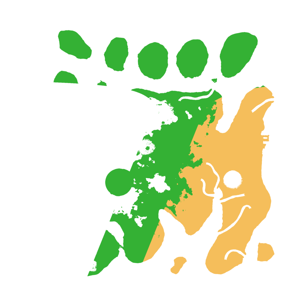 Biome Rust Map: Procedural Map, Size: 3000, Seed: 652256