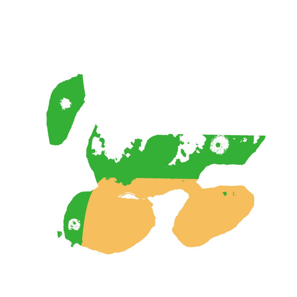 Biome Rust Map: Procedural Map, Size: 2500, Seed: 173819339