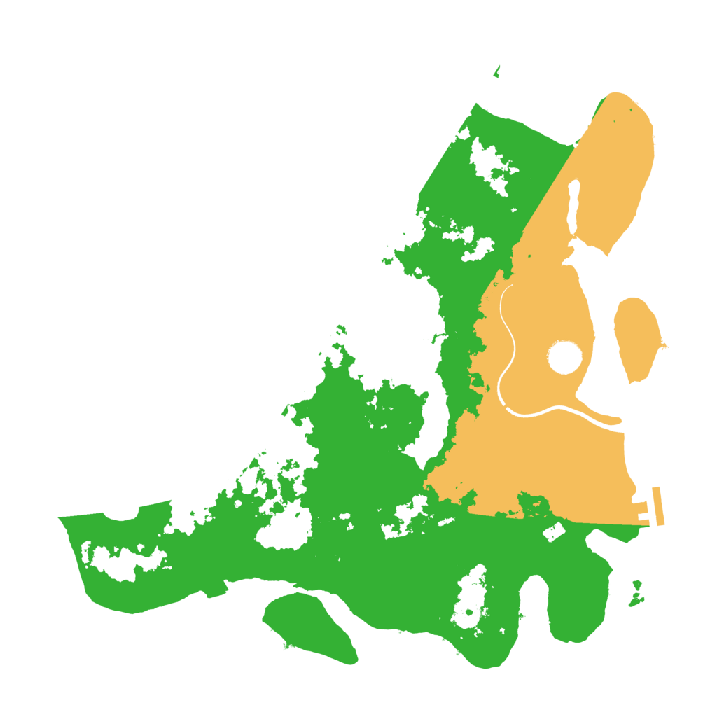 Biome Rust Map: Procedural Map, Size: 3750, Seed: 31467426