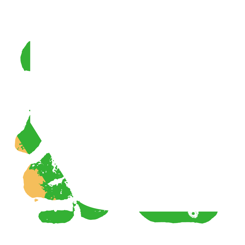 Biome Rust Map: Procedural Map, Size: 3500, Seed: 780621