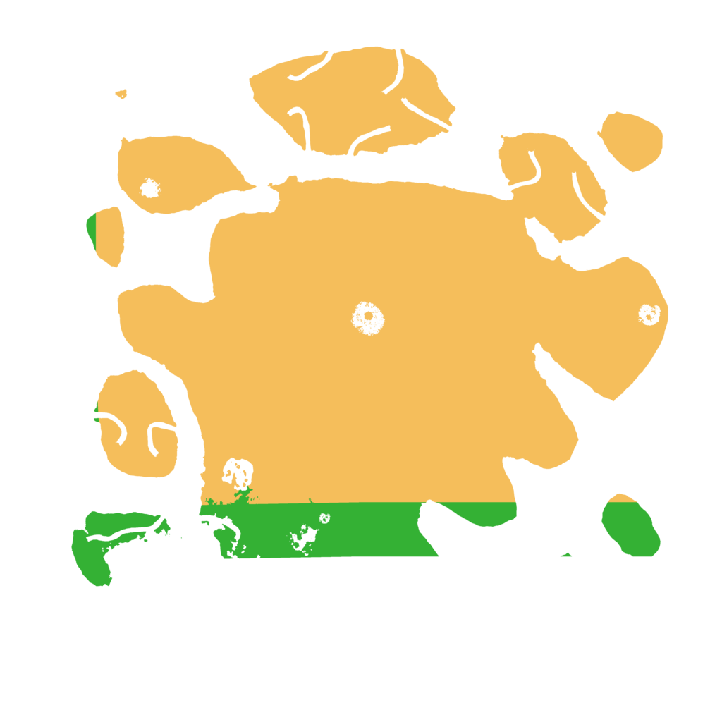 Biome Rust Map: Procedural Map, Size: 3400, Seed: 22334