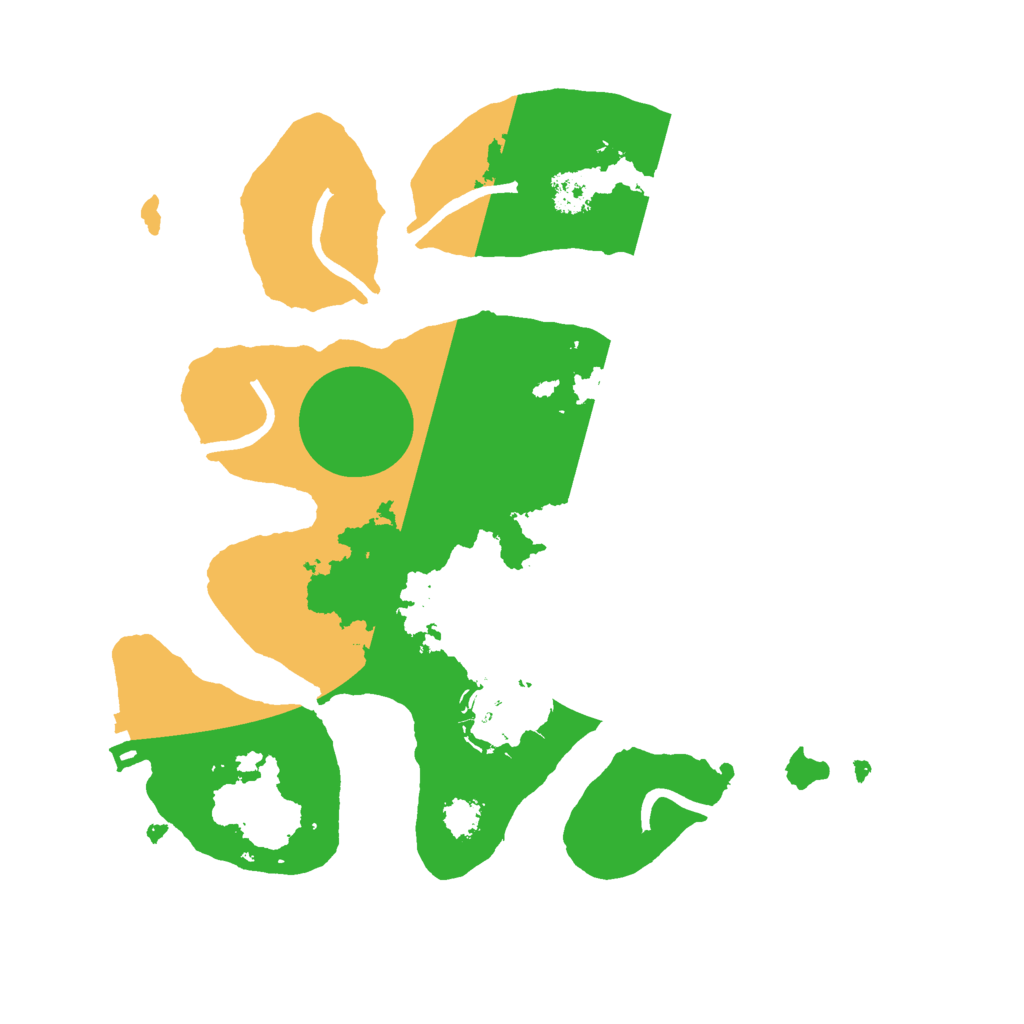 Biome Rust Map: Procedural Map, Size: 2450, Seed: 456123847