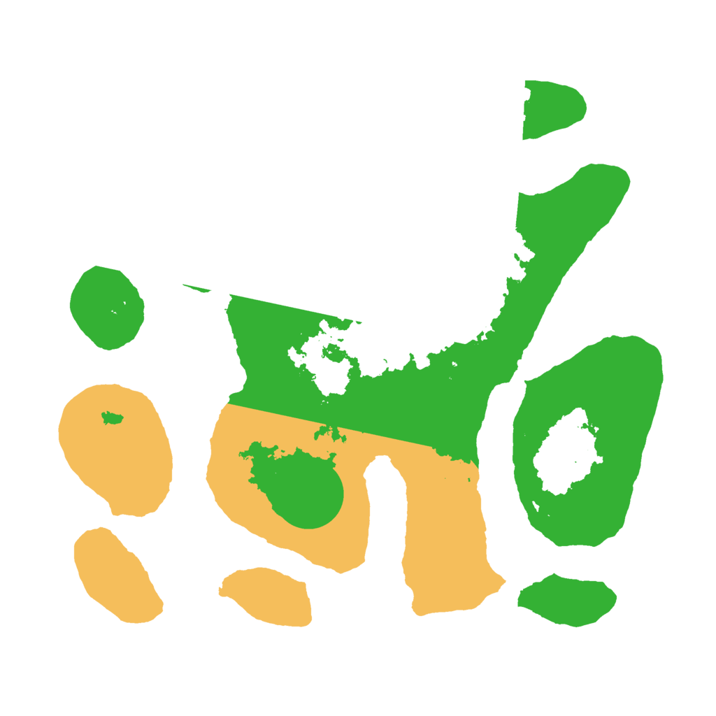 Biome Rust Map: Barren, Size: 2700, Seed: 56734