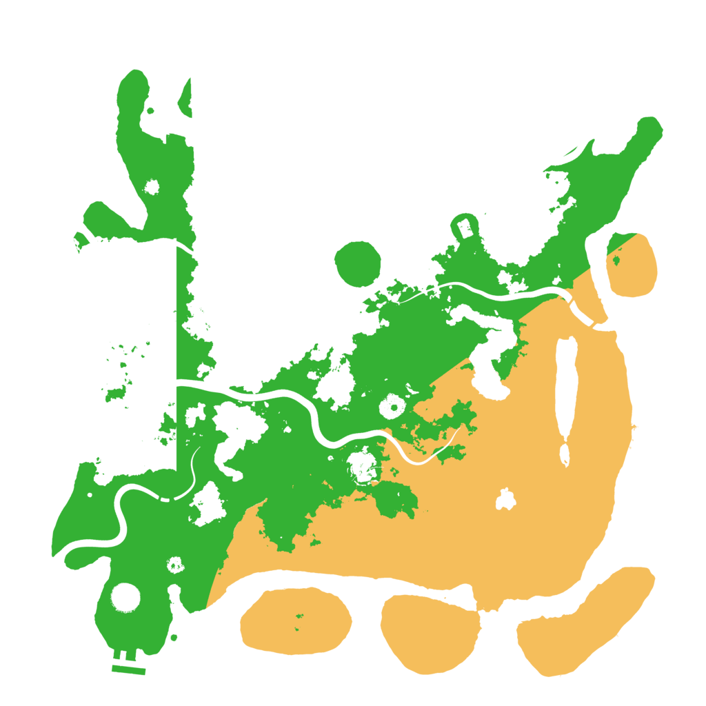 Biome Rust Map: Procedural Map, Size: 4250, Seed: 4707