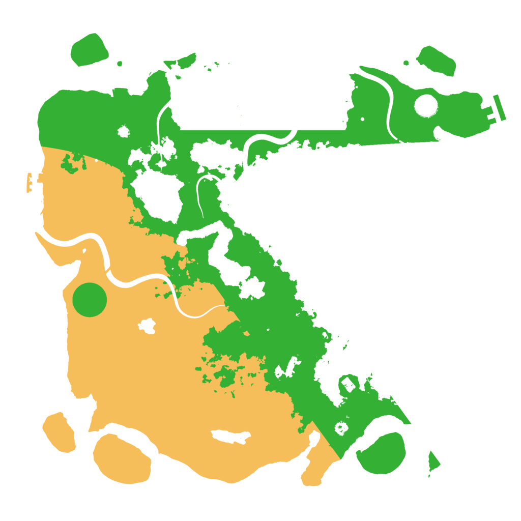 Biome Rust Map: Procedural Map, Size: 4000, Seed: 390