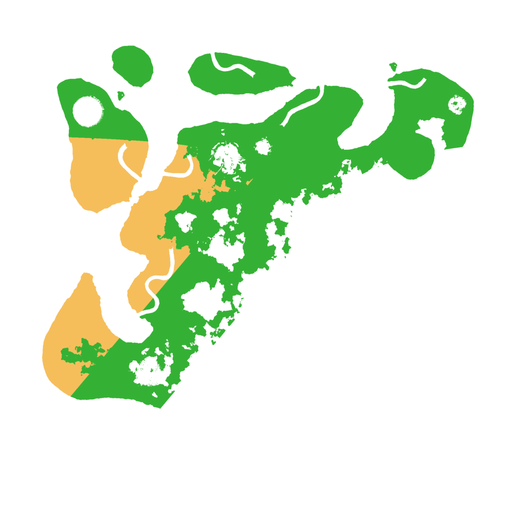 Biome Rust Map: Procedural Map, Size: 3000, Seed: 94768912