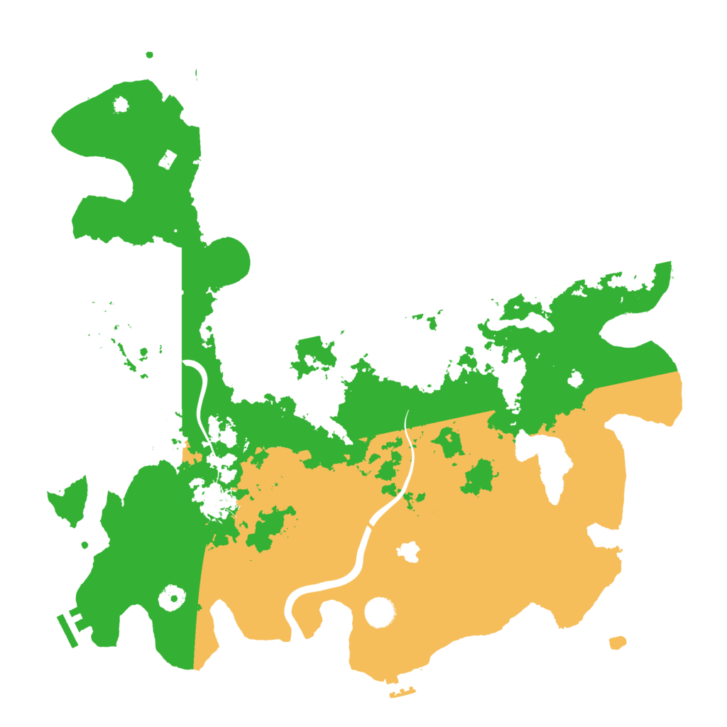Biome Rust Map: Procedural Map, Size: 4200, Seed: 2046114654