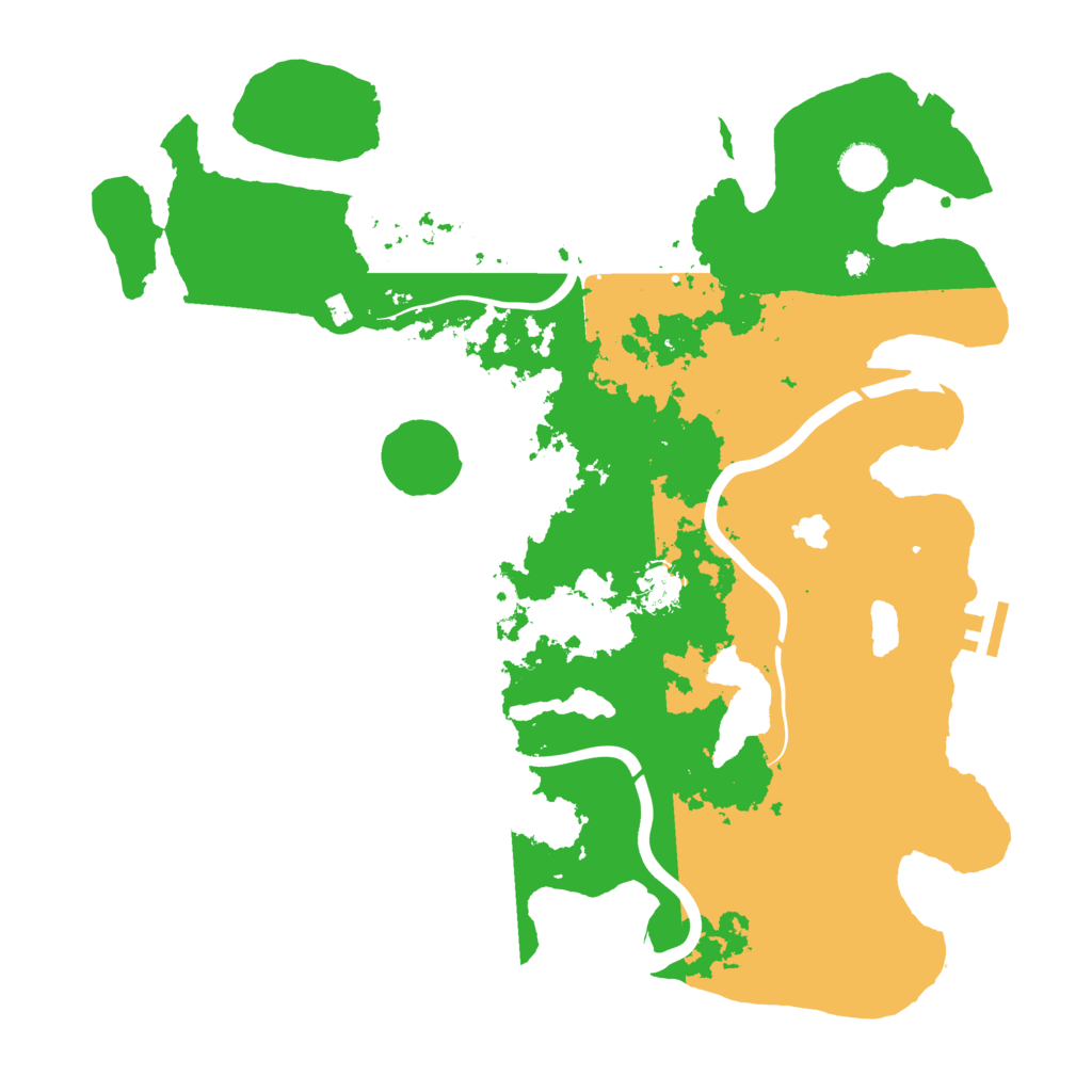 Biome Rust Map: Procedural Map, Size: 4000, Seed: 634562