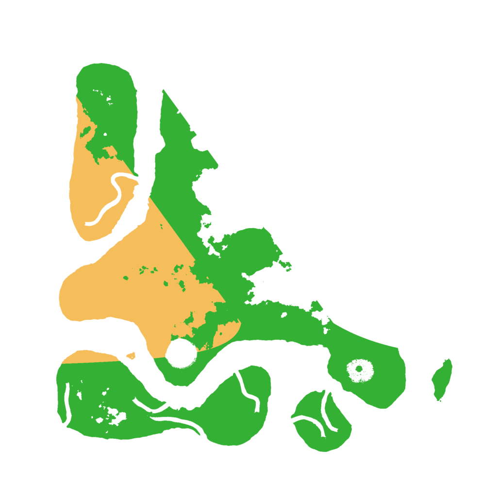 Biome Rust Map: Procedural Map, Size: 3000, Seed: 89