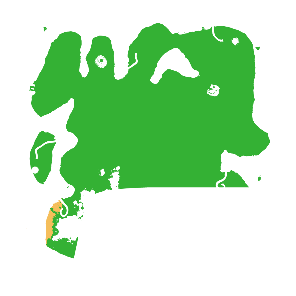 Biome Rust Map: Procedural Map, Size: 3700, Seed: 1276103448