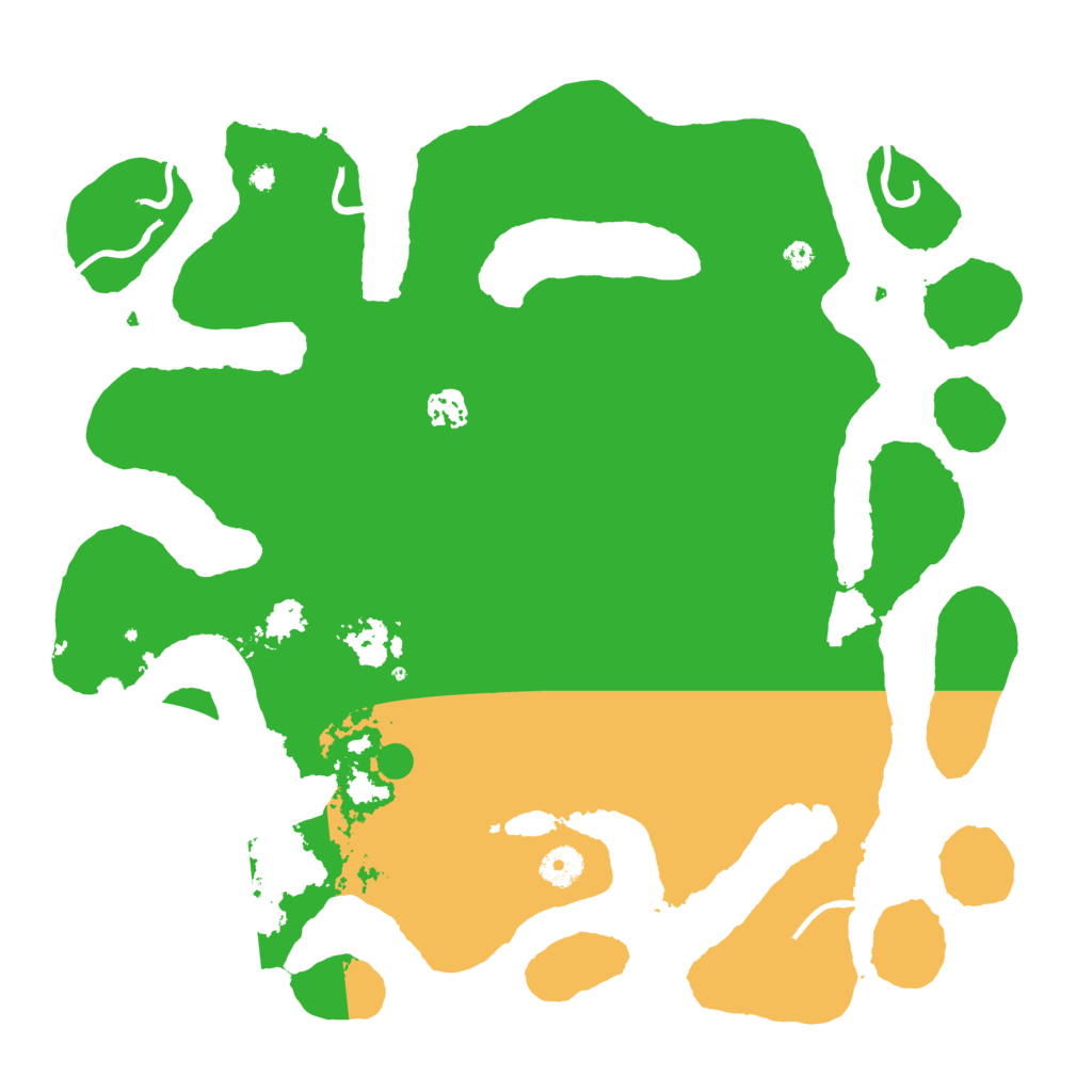 Biome Rust Map: Procedural Map, Size: 4000, Seed: 8462