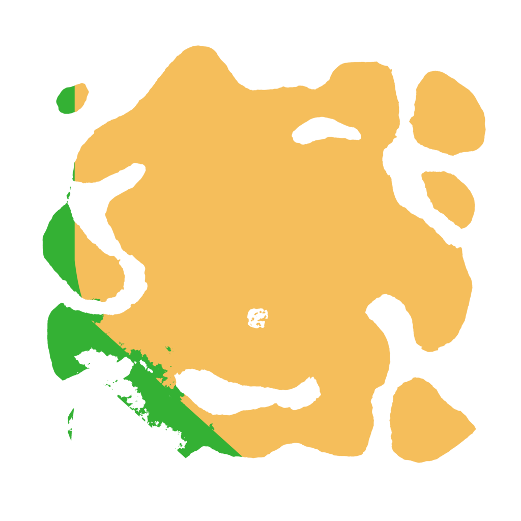 Biome Rust Map: Barren, Size: 3700, Seed: 685666395