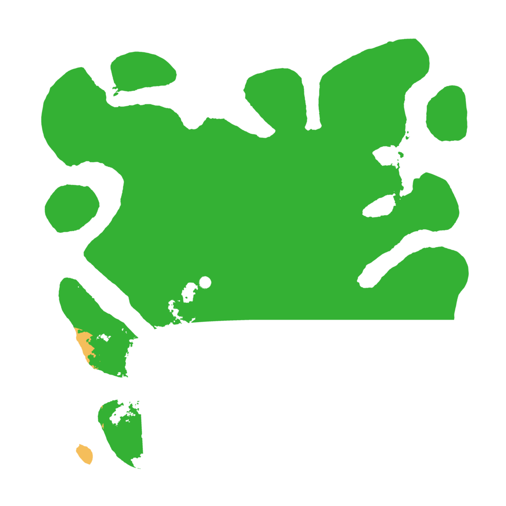 Biome Rust Map: Barren, Size: 3700, Seed: 64316659