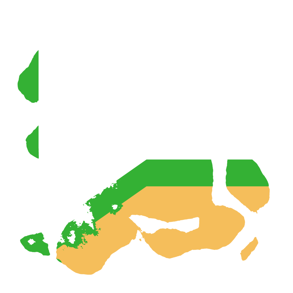 Biome Rust Map: Barren, Size: 3500, Seed: 965149932