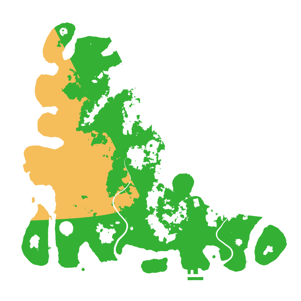 Biome Rust Map: Procedural Map, Size: 3875, Seed: 948016187