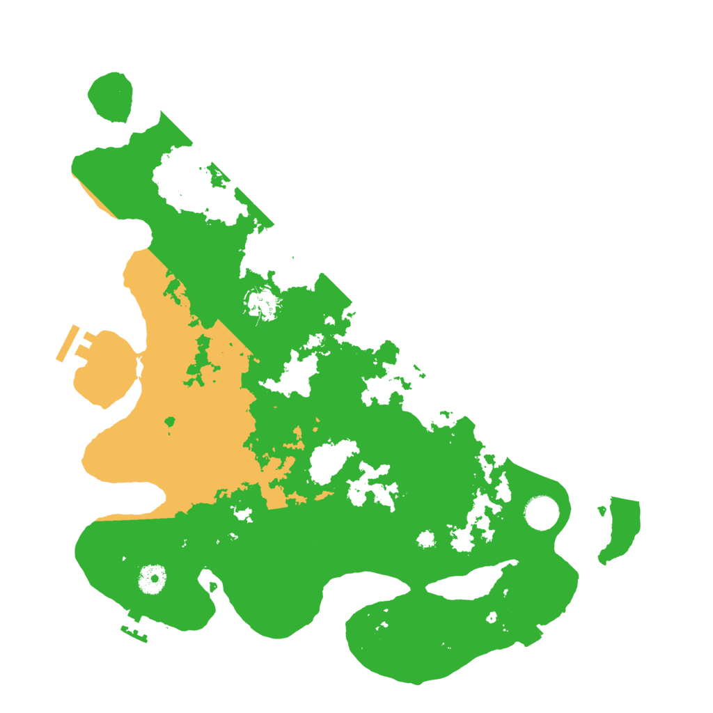 Biome Rust Map: Procedural Map, Size: 3700, Seed: 661183935