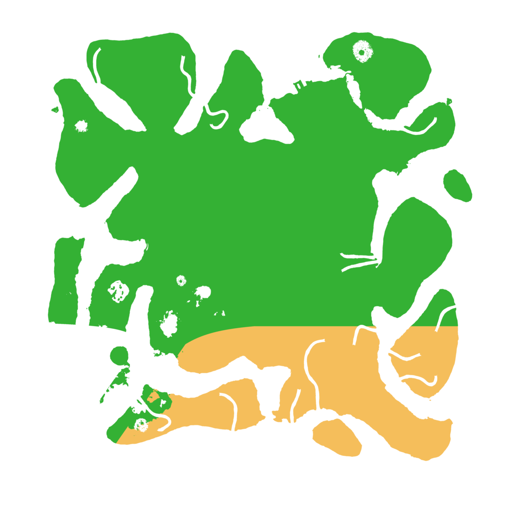 Biome Rust Map: Procedural Map, Size: 3750, Seed: 906842875