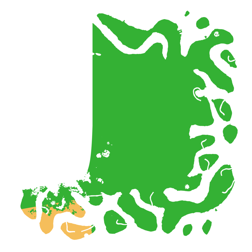 Biome Rust Map: Procedural Map, Size: 5000, Seed: 17014487