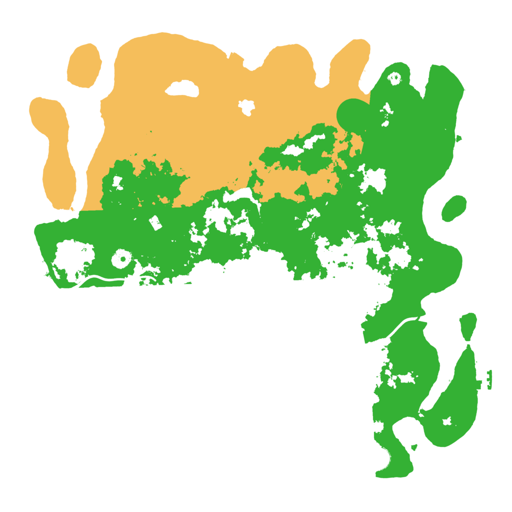 Biome Rust Map: Procedural Map, Size: 4000, Seed: 489665561